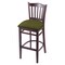 Holland Bar Stool Co 30" Bar Stool, Dark Cherry Finish, Graph Parrot Seat 312030DC015 - alternate 1